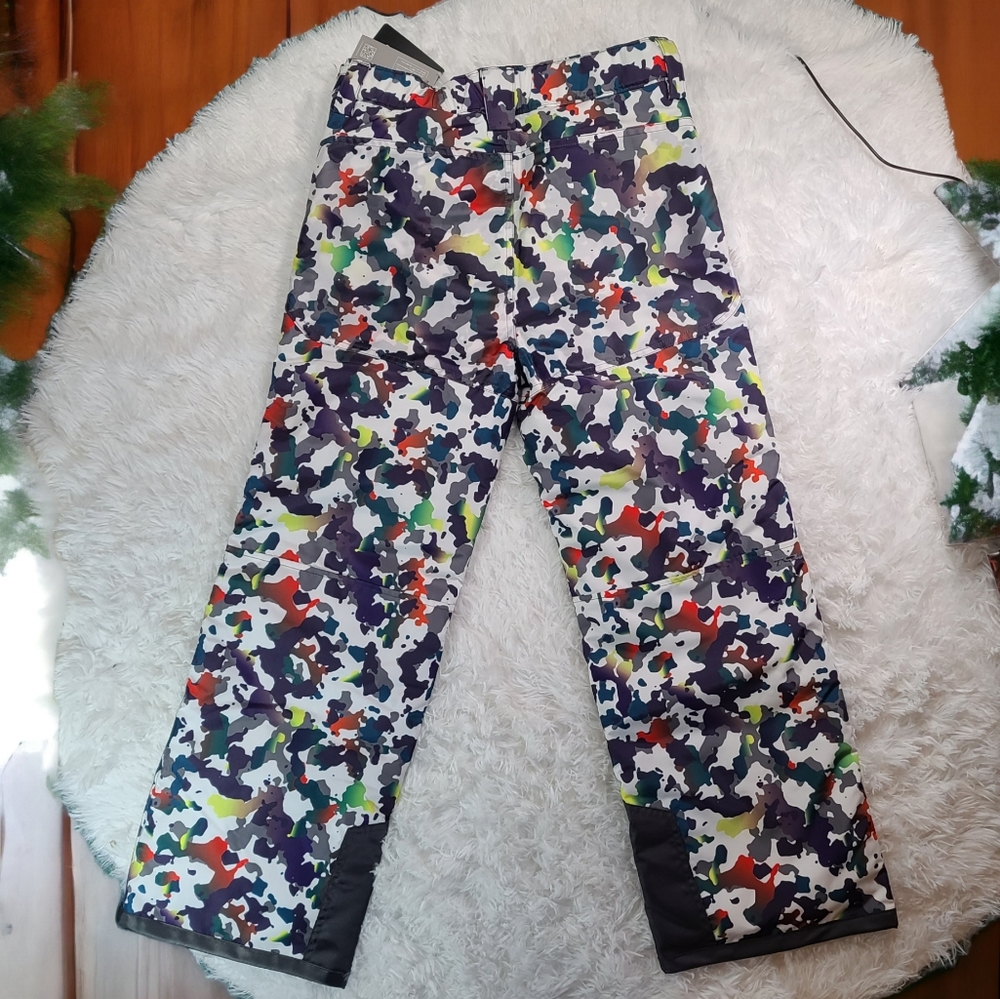 TSLA Kids Winter Cargo Insulated Waterproof Windproof Snow Pants Size Large NWT - Picture 3 of 16